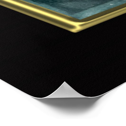 Scorpio Zodiac Astrologie Design Poster (Ecke)