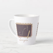 Scorpio Zodiac Boho Tasse (Linke Ecke)