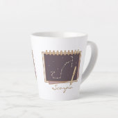 Scorpio Zodiac Boho Tasse (Rechte Ecke)