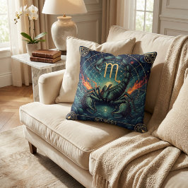 Scorpio Zodiac Celestial Kissen