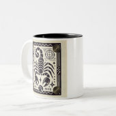 Scorpio Zodiac Coffee Tasse Retro (Vorderseite Links)