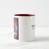 Scorpio Zodiac Coffee Tasse Retro Design (Mittel)
