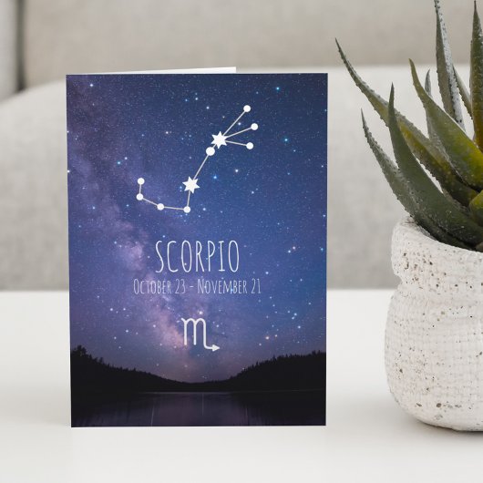 Scorpio Zodiac Constellation | Astrologie Karte