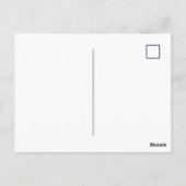 Scorpio Zodiac Constellation Blue Galaxy Celestial Postkarte (Rückseite)