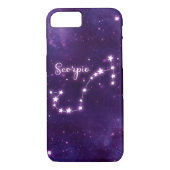Scorpio Zodiac Constellation Phone Case (Rückseite)