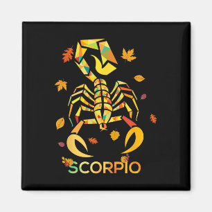 Scorpio Zodiac Fall Scorpion Geburtstag Magnet