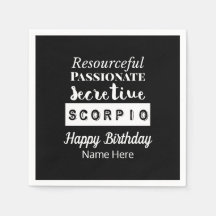 Scorpio Zodiac Fun Charakteristika Geburtstag