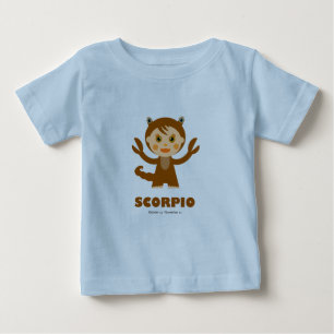 Scorpio Zodiac für Kinder Baby T-shirt