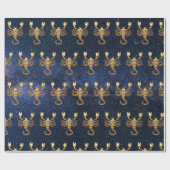 Scorpio Zodiac Geschenkpapier (Flach)