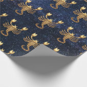 Scorpio Zodiac Geschenkpapier (Ecke)