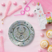 Scorpio Zodiac Gold Abalone Pappteller (Party)