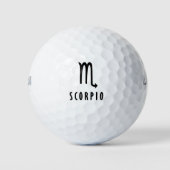 Scorpio zodiac golfball (Vorderseite)