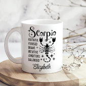 Scorpio Zodiac Horoscope Individuelle Name Kaffeetasse