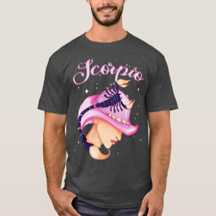 Scorpio Zodiac Horoskop Geburt Tarot Astro T-Shirt