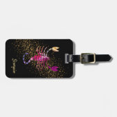 Scorpio - Zodiac Horoskop - Scorpion Gepäckanhänger (Vorderseite horizontal)