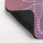 Scorpio zodiac Horoskop Sternzeichen Mousepad (Ecke)