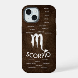 Scorpio Zodiac Horoskop Typ iPhone 15 Hülle