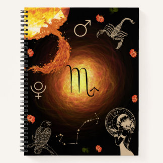 Scorpio Zodiac Journal Notizblock