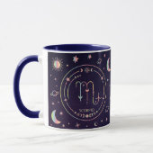 Scorpio zodiac-Konstellation und Merkmale Tasse (Links)