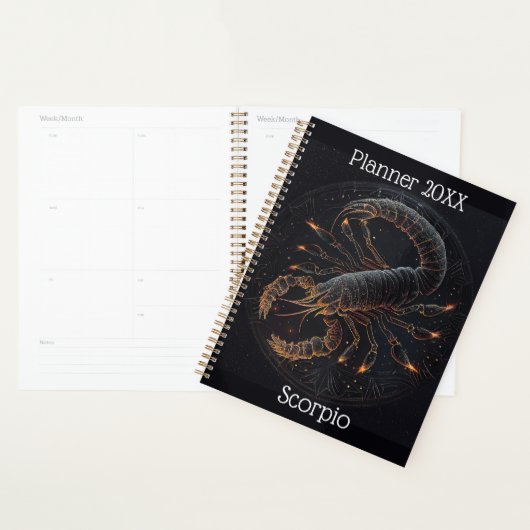 Scorpio Zodiac Planner Planer (Anzeige)