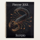 Scorpio Zodiac Planner Planer (Vorderseite)