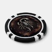 Scorpio Zodiac Poker Chips - Astrologie Poker Chip (Einzeln)
