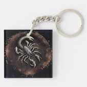 Scorpio Zodiac Schlüsselanhänger (Rückseite)