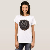 Scorpio Zodiac Scorpion T-Shirt (Vorne ganz)