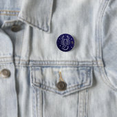 Scorpio Zodiac Sign Celestial Constellation Button (Beispiel)