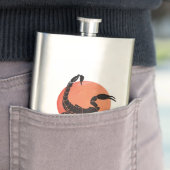 Scorpio Zodiac Sign Flachmann (Beispiel)