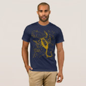 Scorpio Zodiac Sign Grunge Oktober 23 - November 2 T-Shirt (Vorne ganz)