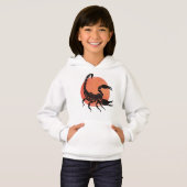 Scorpio Zodiac Sign Hoodie (Vorne ganz)