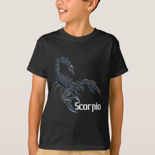 Scorpio Zodiac Sign Horoskop Lover Astrologe T-Shirt (Vorderseite)