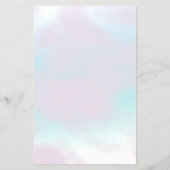 Scorpio Zodiac Sign in Mother Pearl Style Flyer (Hinten)