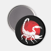 Scorpio Zodiac Sign Magnet (Vorderseite/Rückseite)