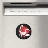 Scorpio Zodiac Sign Magnet (In Situ (Geschirrspüler))