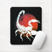 Scorpio Zodiac Sign Mousepad (Mit Mouse)