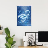 Scorpio Zodiac Sign Poster (Heimbüro)