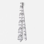 Scorpio Zodiac Sign Tie Krawatte (Vorderseite)