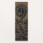 Scorpio Zodiac Sign Yoga Mat Yogamatte (Vorderseite)
