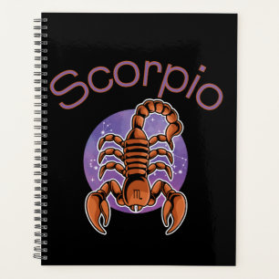Scorpio Zodiac Signature Calendar Planer