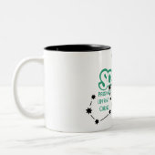 Scorpio Zodiac Signature Tasse (Links)