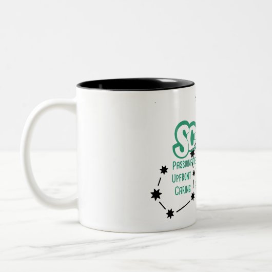 Scorpio Zodiac Signature Tasse (Links)