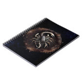 Scorpio Zodiac Spiral Notebook Notizblock (Linke Seite)