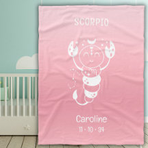 Scorpio Zodiac Star Name Geburtsdatum Pink Baby