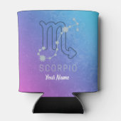 Scorpio Zodiac Star Sign Horoscope Constellation Dosenkühler (Rückseite)