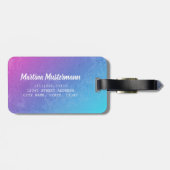 Scorpio Zodiac Star Sign Horoscope Constellation Gepäckanhänger (Rückseite horizontal)