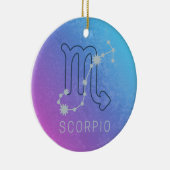 Scorpio Zodiac Star Sign Horoscope Constellation Keramik Ornament (Rechts)