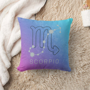Scorpio Zodiac Star Sign Horoscope Constellation Kissen