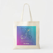 Scorpio Zodiac Star Sign Horoscope Constellation Tragetasche (Vorne)